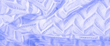 Doku, arka plan, desen, ipek kumaş mavi, katmanlı dantel tul