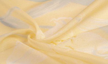 Doku, arka plan, desen, ipek kumaş, bir g sarı çiçekler