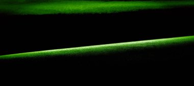 doku, arka plan, desen. yeşil ipek kumaş panoramik fotoğraf.