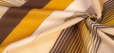 Doku, arka plan, desen, kahverengi renk ipek kumaş, geomet