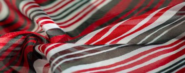 Arka plan dokusu. çok renkli çizgili ipek kumaş. Meksika co