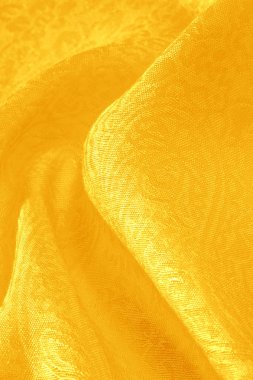 Doku arka plan desen kumaş çiçek süs sarı. Bu c