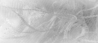 Doku, arka plan, desen. Beyaz tül. Bu olağanüstü n ekleyin