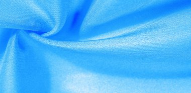 Doku, arka plan, desen, mavi ipek kumaş. Bu ipek 