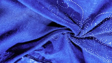 exture, arka plan, desen, kartpostal, yapıştırılmış glas ile mavi ipek