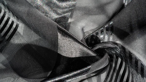Textura, fondo, patrón, colección, seda transparente clara — Foto de Stock