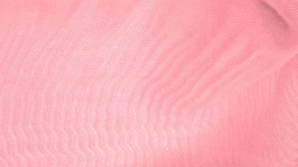 Texture, fond, motif, soie rose ondulée broyée fabri — Photo