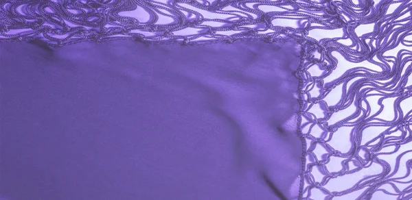 Bakgrund konsistens av sidentyg. Detta är en naturlig lila blå — Stockfoto
