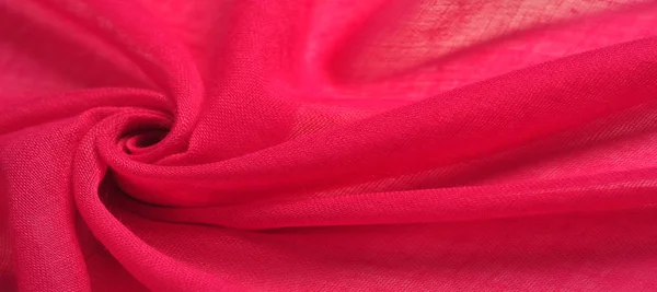Текстурная шелковая ткань, красный Голливуд cerise лучшие IDEAS для вас — стоковое фото