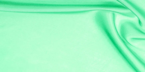 Pattern, background, pattern, texture, green silk fabric. This u — Stock Photo, Image