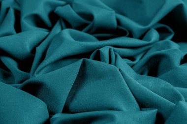 Dokulu, arka plan, desen, turkuaz kumaş. Bu bir kullanılamaz