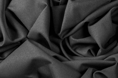 Dokulu arka plan Planları, Siyah kumaş. Li bu hafif kumaş