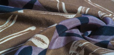 doku arka plan deseni. Kare desenli ipek kumaş. ş