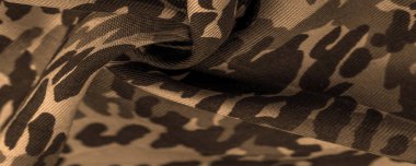 Arkaplan tasarımı dokusu, kumlu sepia sarı ipek kumaş, soyutlama, telif izi, askeri kamuflaj kumaşı, tasarımlarınız askeri bir kumaş olmanızı sağlayacak.,