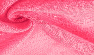 Doku, arkaplan, desen, kumaş kırmızı ahududu, beyaz çizgili şerit, tasarımcı kumaşı