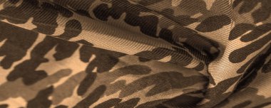 Arkaplan tasarımı dokusu, kumlu sepia sarı ipek kumaş, soyutlama, telif izi, askeri kamuflaj kumaşı, tasarımlarınız askeri bir kumaş olmanızı sağlayacak.,