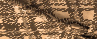 Arkaplan tasarımı dokusu, kumlu sepia sarı ipek kumaş, soyutlama, telif izi, askeri kamuflaj kumaşı, tasarımlarınız askeri bir kumaş olmanızı sağlayacak.,