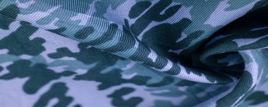 Arkaplan tasarımı dokusu, mavi ipek kumaş, soyutlama, telif hakkı baskısı, askeri kamuflaj yün kumaşı, tasarımların askeri bir kumaş olmanı sağlayacak.,