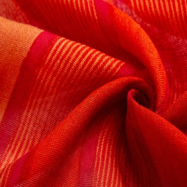 Doku, arkaplan, desen, tasarım, sarı çizgili kumaş kırmızı-turuncu, projeleriniz için bu kalın ve parlak kumaş. Çok çeşitli renklerde pek çok yumuşak ovayla