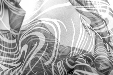 arkaplan dokusu, doku, tekstil, kumaş, kumaş, ağ, siyah ve beyaz kumaş hassas şeffaf ipek beyaz soyut çizgiler