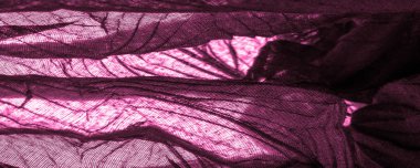 Doku. Geçmişi. Geçmişi. Koyu kırmızı parlak kumaş dokusu, bu soyut bir ipek kumaş arkaplanı.