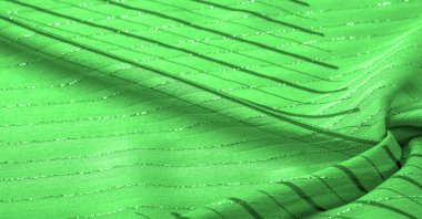 Tasarım arka plan dokusu, Lurex çizgili siyah beyaz kumaş, taze ve rahat bir stil için mükemmel..