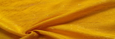 Doku, arkaplan, desen, parıltılı sarı altın kumaş, altın kripton çizgili sarı şerit, tasarımcı kumaşı