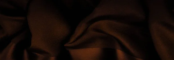 Текстура Фон Узор Сепия Шелковая Ткань Шелковое Атласное Плетение Различается — стоковое фото