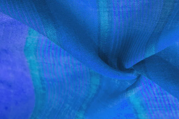 Textuur Achtergrond Patroon Design Stof Blauw Met Paarse Strepen Dit — Stockfoto