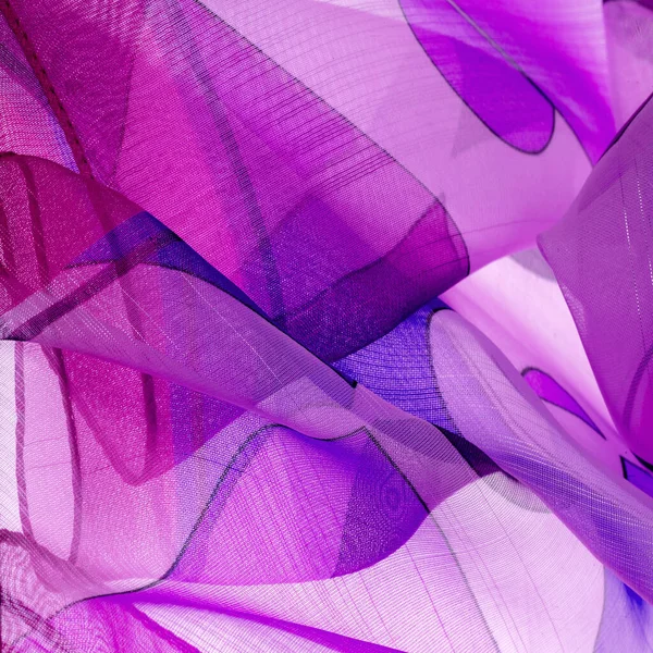 Background Texture Organza Pattern Light Transparent Fabric Fine Knitwear Similar — Stock Photo, Image