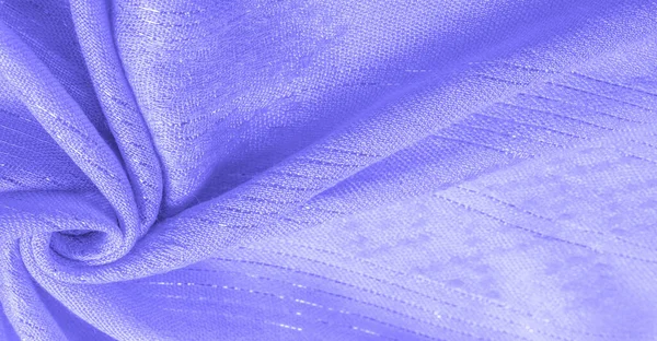 Textura Fondo Patrón Tela Azul Aguamarina Brillo Azul Tira Blanca —  Fotos de Stock