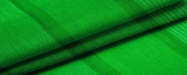 Textura Fundal Model Design Verde Tesatura Dungi Albe Este Tesatura — Fotografie, imagine de stoc