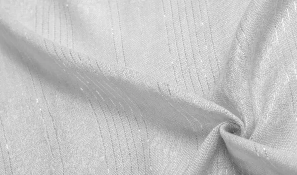 Texture Sfondo Motivo Tessuto Oro Giallo Con Inserto Glitter Striscia — Foto Stock