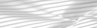 Kabartmalı çizim, kompozit tekstil, beyaz renkli yoğun ipek kumaş, gri çizgiler, kumaşa dokunuş, dar şerit. özellik, çizgi, çizgi, çizgi, iz,