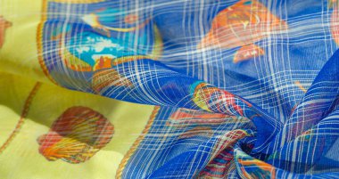 arkaplan dokusu, desen koleksiyonu, lacivert ipek kumaş, mercan resifli balık, çocuk sanatı