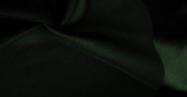 Doku, arkaplan, desen, zümrüt ipek kumaş, bu ipek saten dokuma. Yoğunluğu, pürüzsüzlüğü ve parlaklığı farklı, yumuşaklığı iyi örtülmüş. Tasarım kullan, projeler