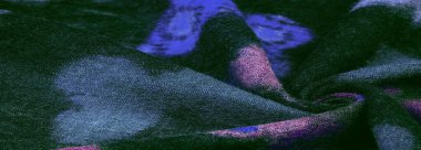 Doku, arkaplan, dekor, modern, tekstil, sanat, tasarım, renkli kelebek desenli siyah yün kumaş