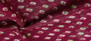 Doku, arkaplan, desen, kırmızı ipek kumaş, narin dokuma, baskı eşarbı, tasarım, açılış dokusu