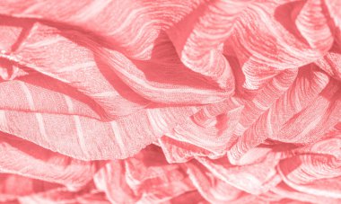 Doku, arkaplan, desen, koleksiyon, buruşuk ahududu kırmızı ipek kumaş.