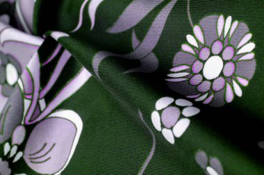 Doku, arkaplan, desen, yeşil mavi, beyaz çiçek deseni, geometrik çizgiler. Yeni, modern renk paletini tanıtır, herhangi bir tasarıma karmaşıklık eklemeyi ideal kılar.