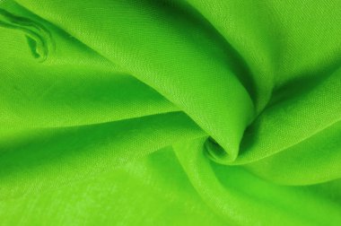 Doku. İpek yeşil mat renginin arkaplan dokusu (boya veya yüzey) sönük ve düzdür, parlaklığı yoktur..