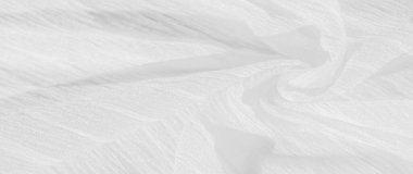 doku, arkaplan, desen, koleksiyon, buruşuk ipek kumaş hayalet beyazı. Üç Boyutlu