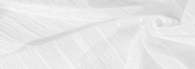 doku, arkaplan, desen, koleksiyon, buruşuk ipek kumaş hayalet beyazı. Üç Boyutlu