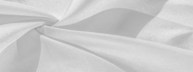 Doku, arkaplan, desen, ipek, platin beyaz. Fotoğraf iç tasarım, giyim tasarımcısı taklidi, pazarlama, mimari, eskiz düzeni ve arkadaş çevresi için tasarlandı.