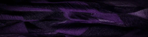 Textura Fondo Diseño Tejido Seda Transparente Claro Color Violeta Material — Foto de Stock