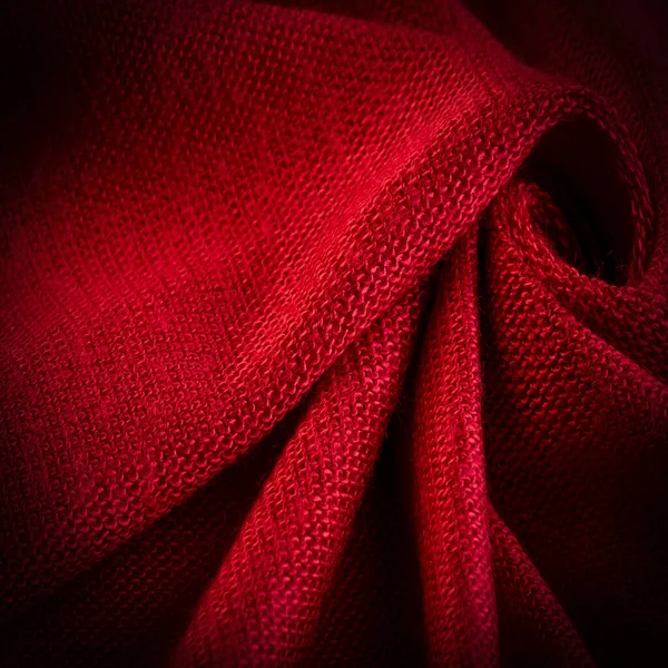Текстура Фон Фон Красная Малиновая Ткань Nouncolor Blood Shade Rebling — стоковое фото