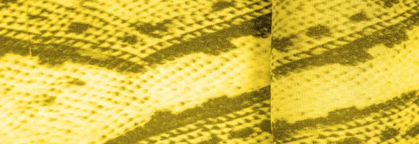 テクスチャ パターン 黄色の正方形のパターンを持つ黄色の生地 — ストック写真