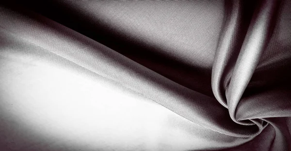 テクスチャ パターン パターン チョコレート シルク生地 タイト織 写真スタジオ ブラック ダークグレー グレーの生地の色 — ストック写真