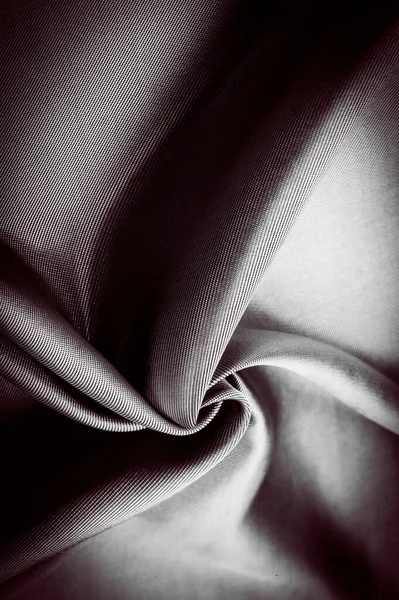 Texture Background Pattern Pattern Chocolate Silk Fabric Tight Weaving Photo — Stock Photo, Image