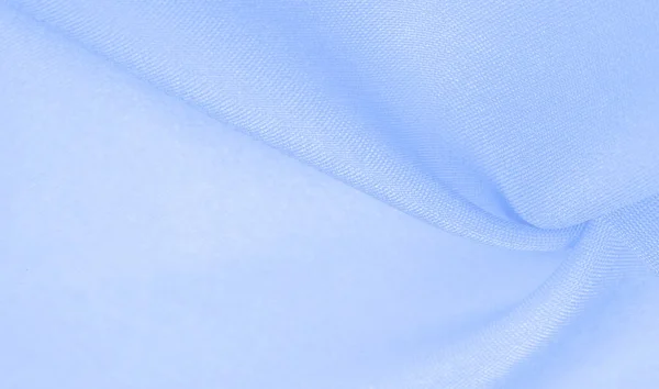 Tekstur Latar Belakang Sky Blue Silk Dupioni Duppioni Atau Dupion — Stok Foto